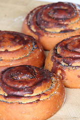 Image showing Poppyseed rolls