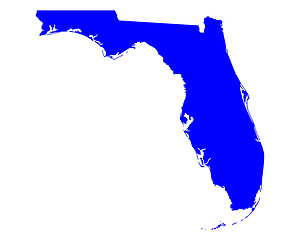 Image showing Map of Florida