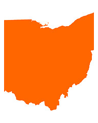 Image showing Map of Ohio