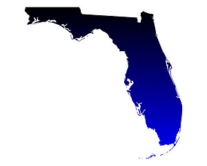 Image showing Map of Florida