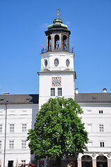 Image showing Carillon tower of New Residence in Salzburg