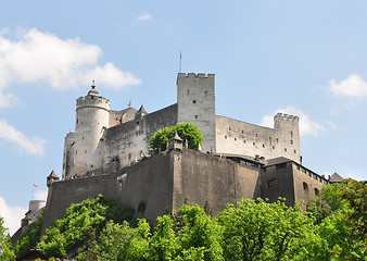 Image showing Festung Hohensalzburg in Salzburg