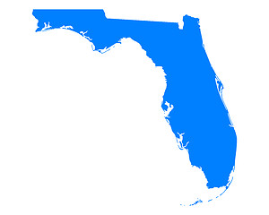 Image showing Map of Florida