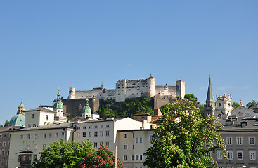 Image showing Festung Hohensalzburg in Salzburg