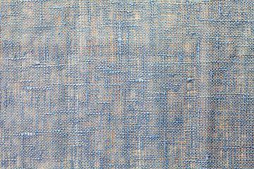 Image showing blue linen texture
