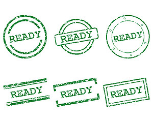 Image showing Ready stamps