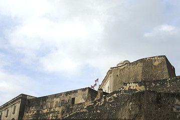 Image showing fortress san cristobal san juan