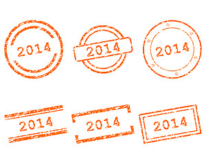 Image showing 2014 stamps