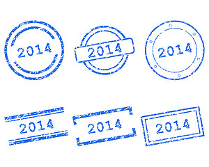 Image showing 2014 stamps