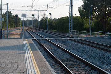 Image showing Railroad tracks