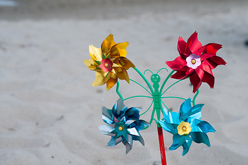 Image showing Pinwheel toy