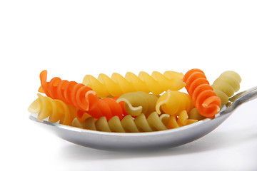 Image showing Tablespoon with Pasta