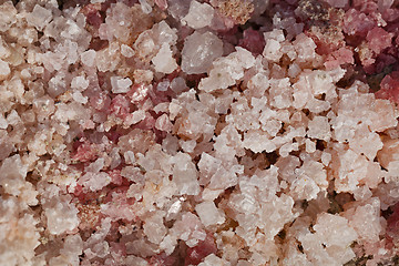 Image showing Natural pink coarse salt