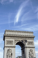 Image showing Arc de Triomphe,Paris