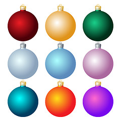 Image showing Christmas balls.