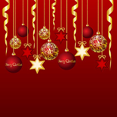 Image showing Elegant Christmas Background