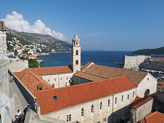 Image showing Dubrovnik, august 2013, Croatia, franciscan monastery