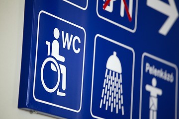 Image showing Wc sign