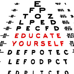 Image showing Educate Yourself