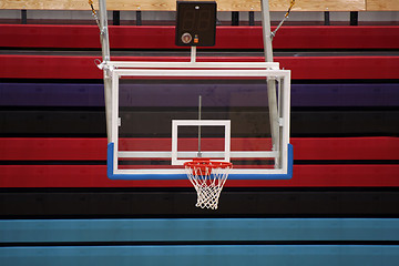 Image showing Basketball basket