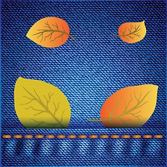 Image showing autumn leaves