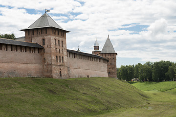 Image showing Ancient fortress Novgorod