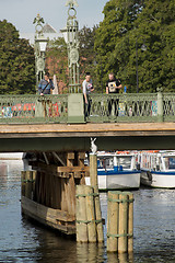 Image showing Ioanovsky Bridgein in Sankt Petersburg