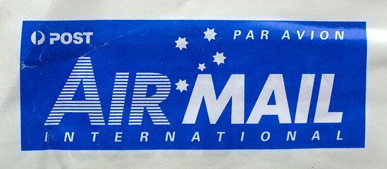 Image showing Airmail