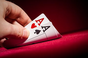 Image showing Two Aces