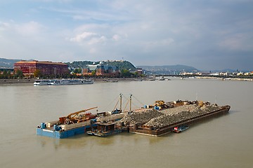 Image showing Barges