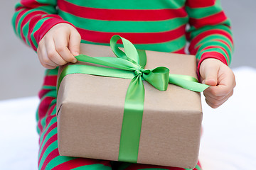 Image showing boy at christmas time