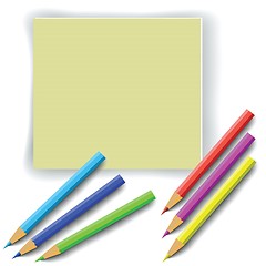 Image showing colorful pencils