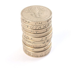 Image showing Pound coin