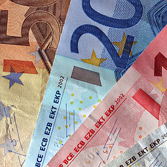 Image showing Euro note