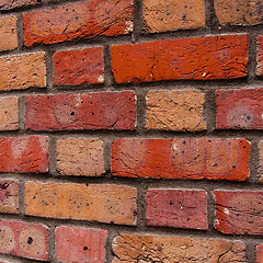 Image showing Red bricks