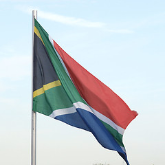 Image showing Flag of South Africa