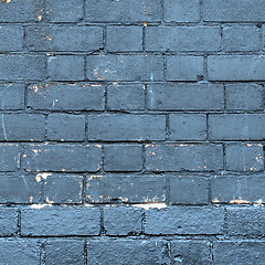 Image showing Black bricks