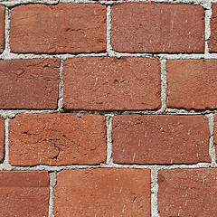 Image showing Red bricks