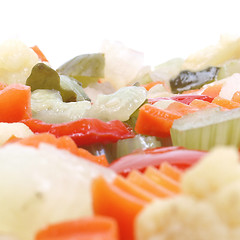 Image showing Mixed vegetables