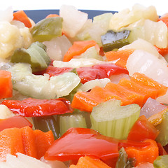 Image showing Mixed vegetables