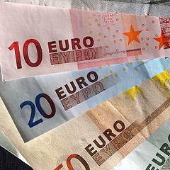 Image showing Euro note