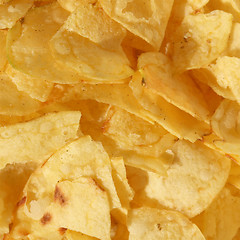 Image showing Potato chips crisps