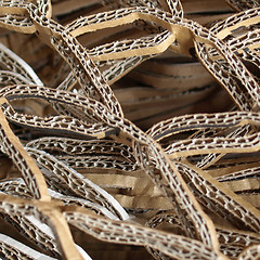 Image showing Corrugated cardboard