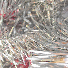 Image showing Christmas tinsel