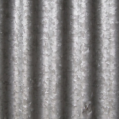 Image showing Corrugated steel