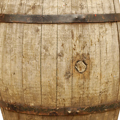 Image showing Wine or beer barrel cask