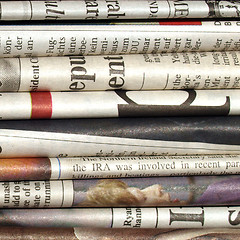 Image showing Newspapers