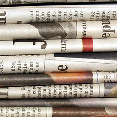 Image showing Newspapers