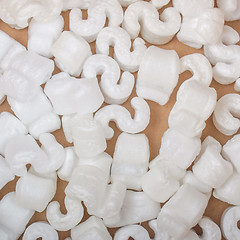 Image showing Polystyrene beads background