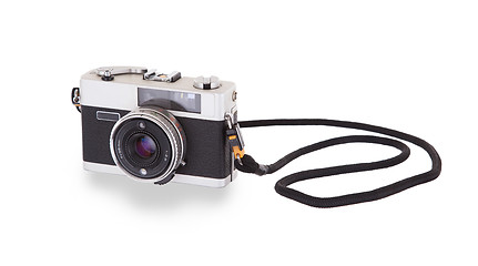 Image showing Old vintage camera isolated